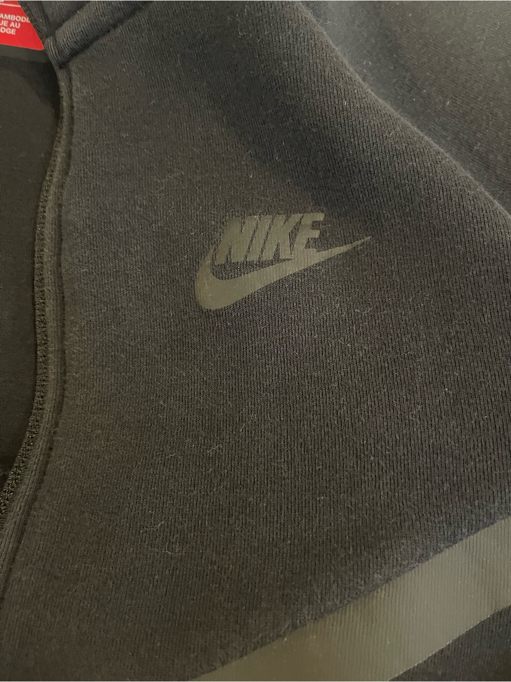 Nike Black Hooded Performance Full-Zip Jacket - Picture 3 of 5